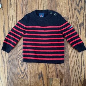 Saint James Marinière Wool Sweater size 12 M